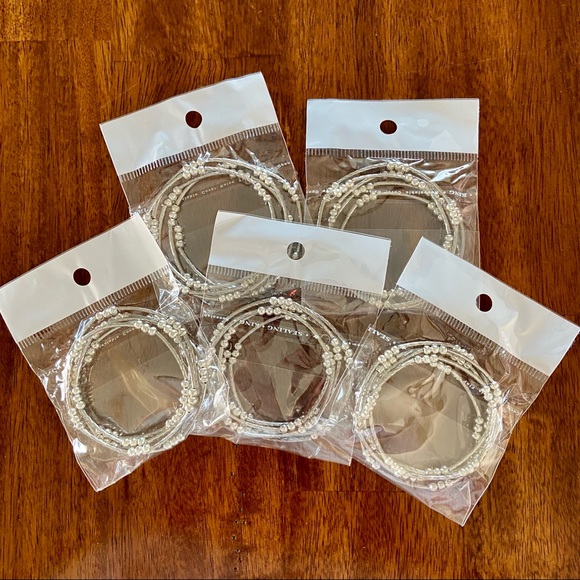 25 Silver Tone Bracelets for Party Favor Incentive Gift - Picture 3 of 4